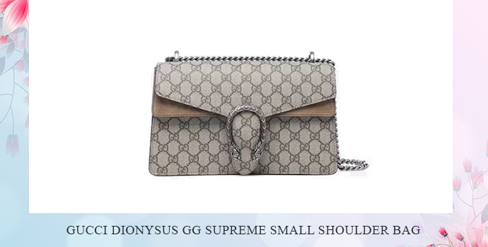 Gucci Dionysus GG Supreme Small Shoulder Bag