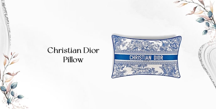 luxury top 20 house warming gifts Christian Dior Pillow