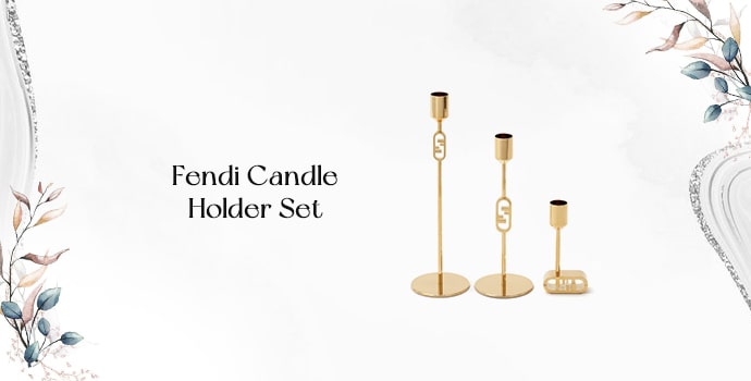 Fendi Candle Holder Set