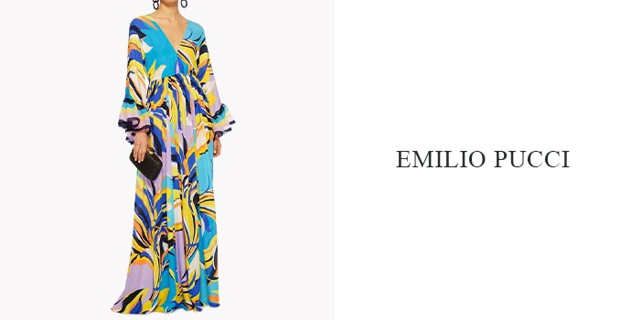 Emilio Pucci its a pictorial prints