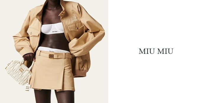 Miu Miu top brand for her