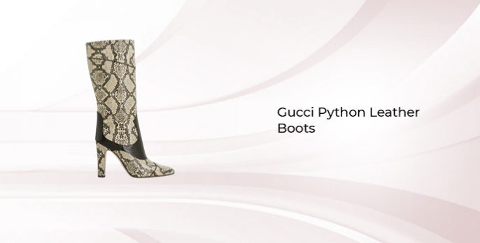 Gucci Python Boots Revealing the Most Expensive Boots in the World : Walk in Luxury