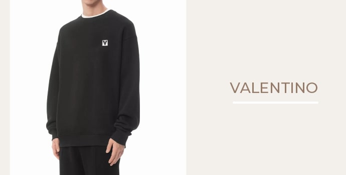 luxury sleepwear brands Valentino