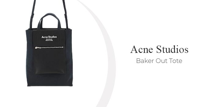 Acne studios baker out tote