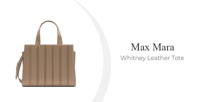Best High-End Tote Bags Max mara whitney leather tote