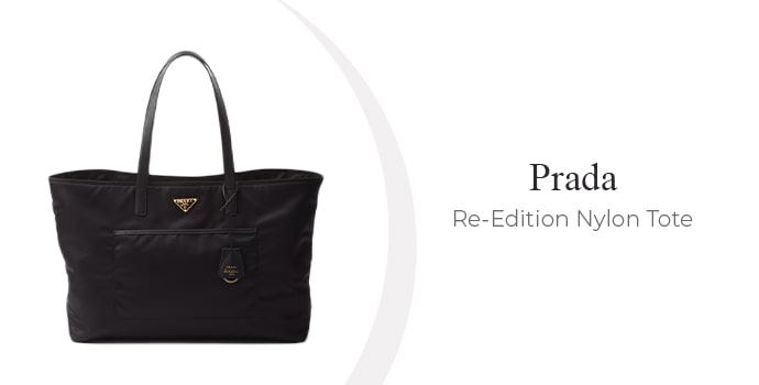 Prada re edition nylon tote