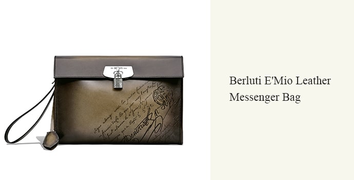 Berluti leather bag