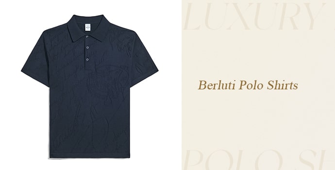 Berluti Polo Shirts- best luxury polo shirt brands