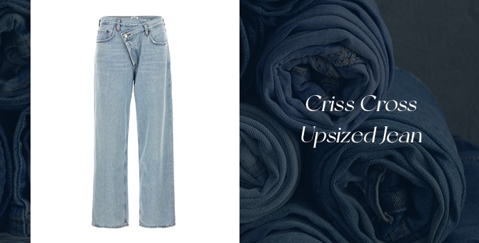 Criss Cross Upsized Jean