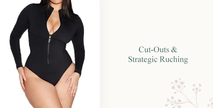 Cut-Outs & Strategic Ruching