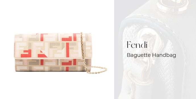 Fendi Baguette Handbag- Luxury Designer Bags
