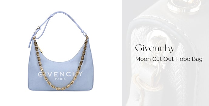Givenchy Moon Cut Out Hobo Bag- Luxury Designer Bags