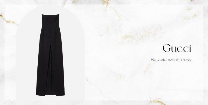 Gucci Batavia wool dress