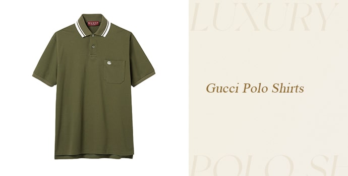 Gucci Polo Shirts- best luxury polo shirt brands
