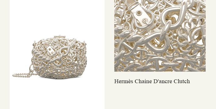 Hermès Chaine D'ancre Clutch