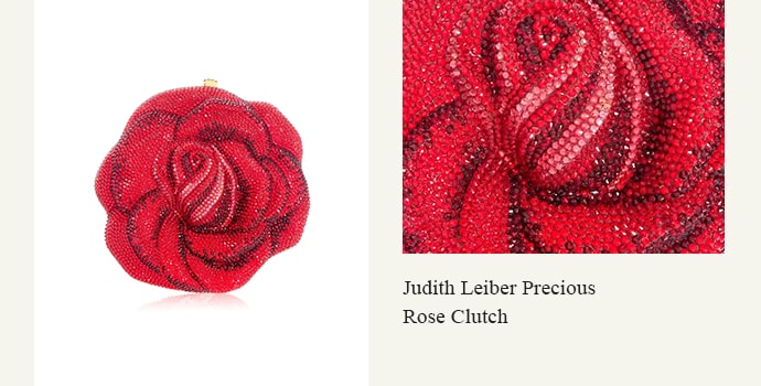 Judith Leiber Precious Rose Clutch- most expensive clutches