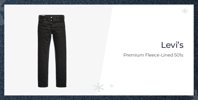 Levi’s Premium Fleece-Lined 501s