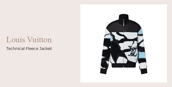 Louis Vuitton Technical Fleece Jacket
