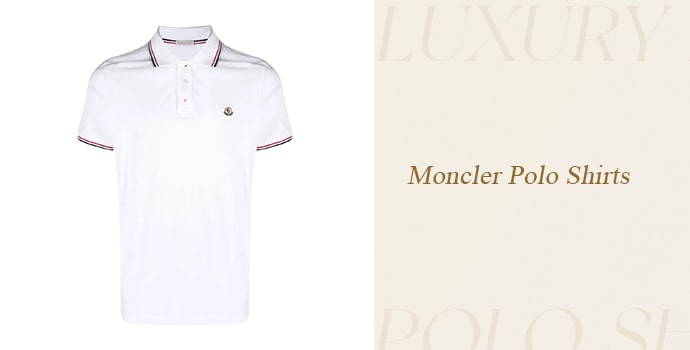 Moncler Polo Shirts- best luxury polo shirt brands