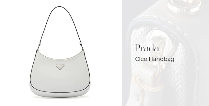 Prada Cleo Handbag- Luxury Designer Bags