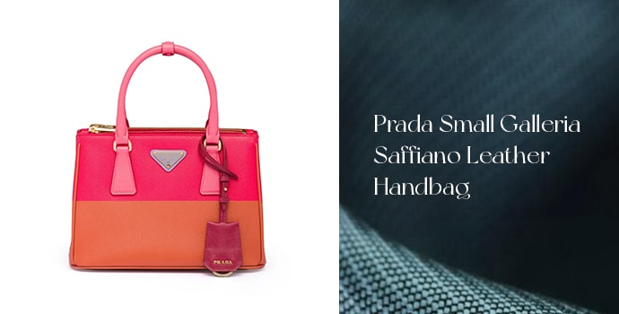 Prada small Galleria Saffiano leather handbag