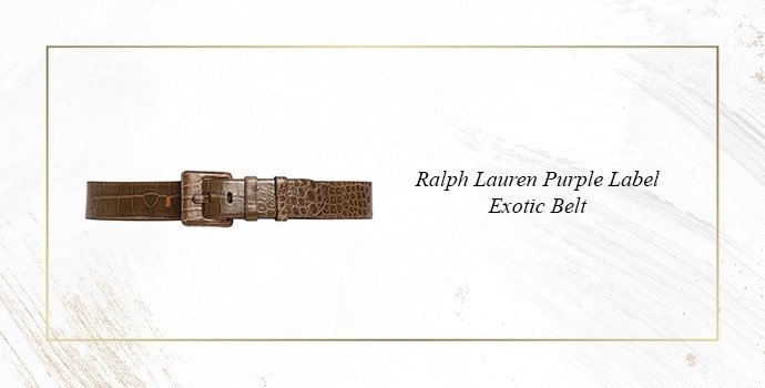Ralph Lauren Purple Label Exotic