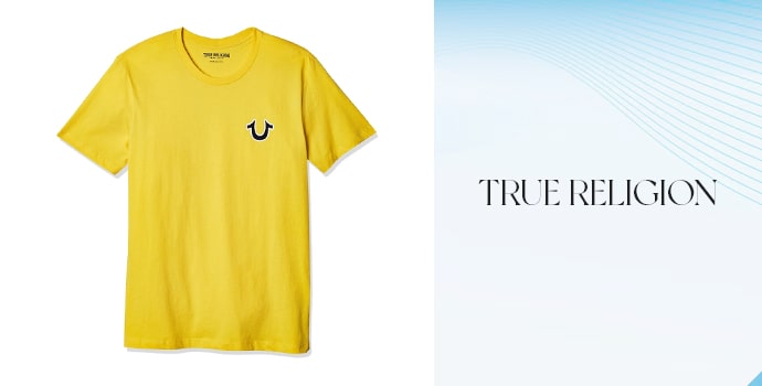 TRUE RELIGION - luxury t-shirt brands