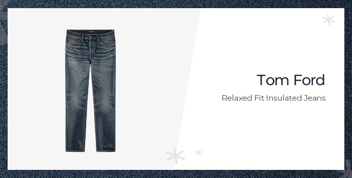 Tom Ford Relaxed Fit Insulated Jeans