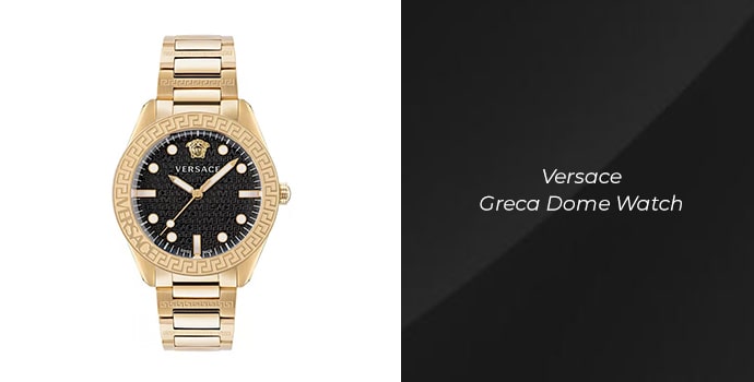 Versace Greca Dome Watch