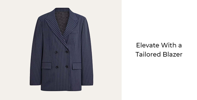look Luxurious, airport outfit ideas tailored blazer