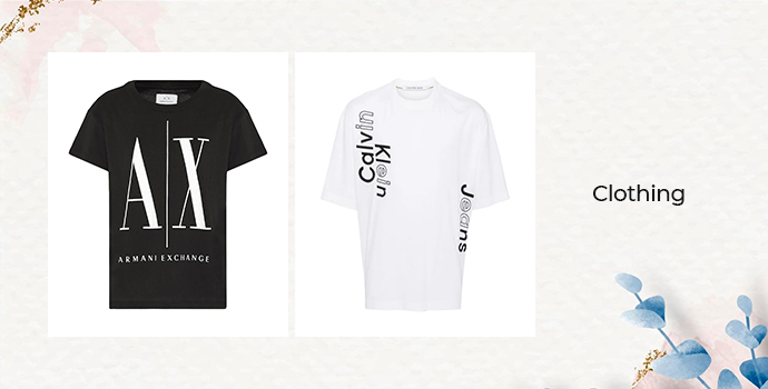 calvin klein vs armani exchange clothing