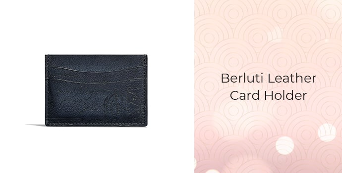 Berluti Leather Card Holder