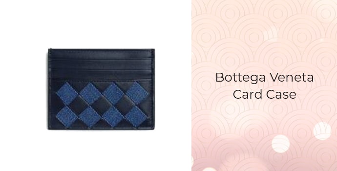 Bottega Veneta Card Case- designer gift ideas for him