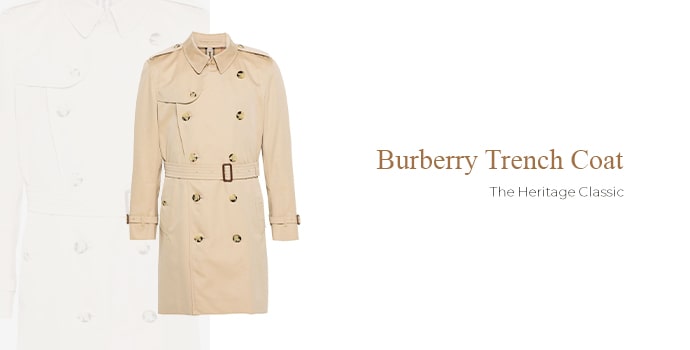 Burberry trench coat