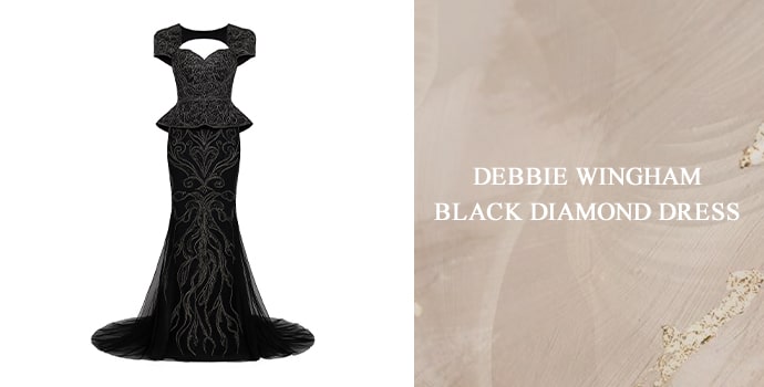 Debbie Wingham Black Diamond Dress