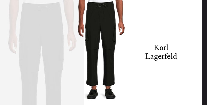 Drawstring Pants- Karl Lagerfeld