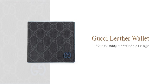 Gucci leather wallet