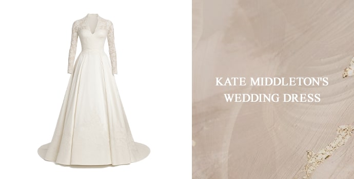 Kate Middleton's Wedding Dress - $434,000- Most Expensive Dresses in the World