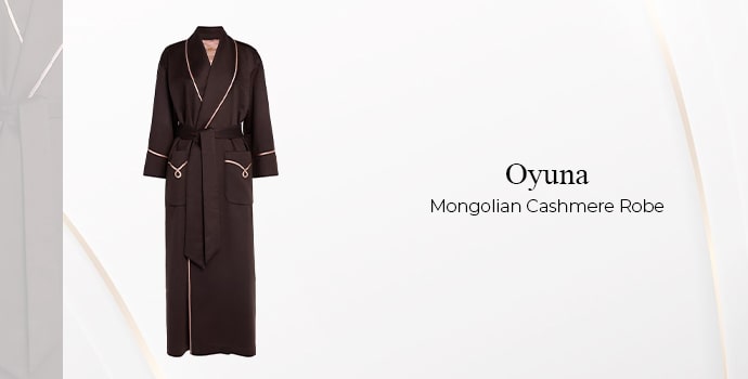 Oyuna Mongolian Cashmere Robe