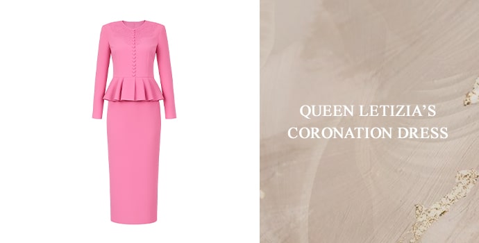 Queen Letizia’s Coronation Dress - $61,000 - Most Expensive Dresses in the World