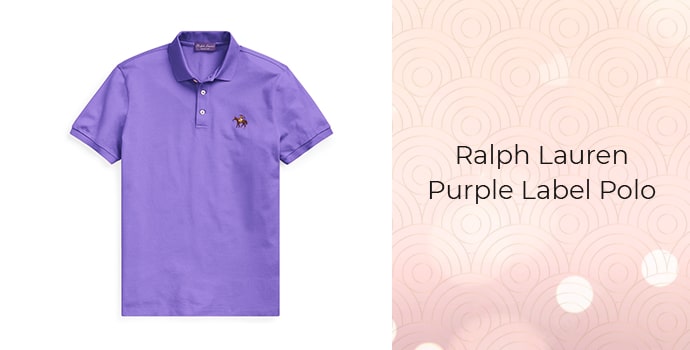 Ralph Lauren Purple Label Polo- designer gift ideas for him