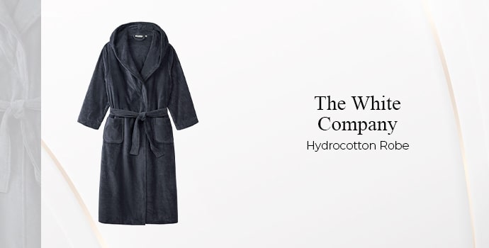 The White Company Hydrocotton Robe- best luxury bathrobes