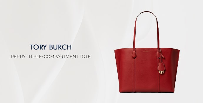 Tory Burch Perry Triple-Compartment Tote