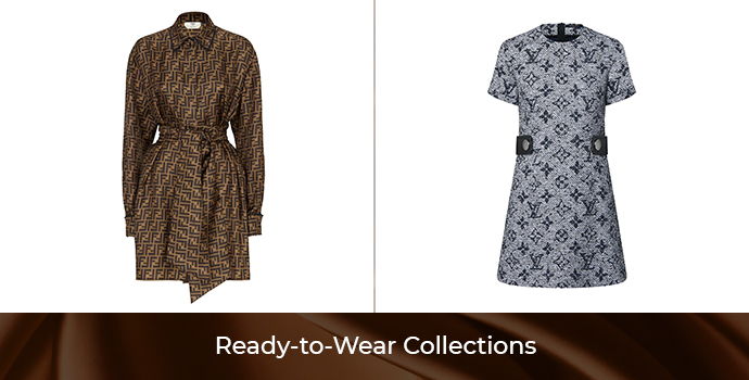 Ready to wear collection Fendi vs Louis Vuitton