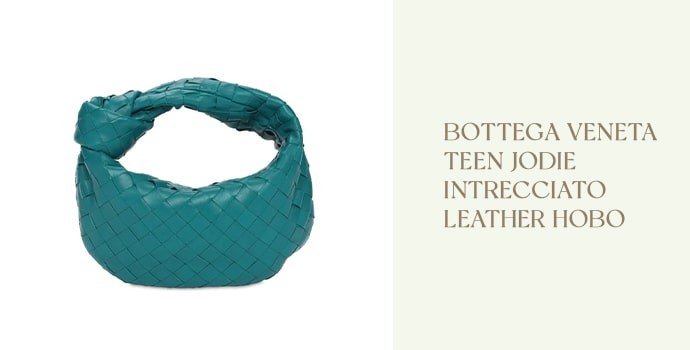 top 10 designer hobo bags- Bottega Veneta Teen Jodie Intrecciato Leather Hobo