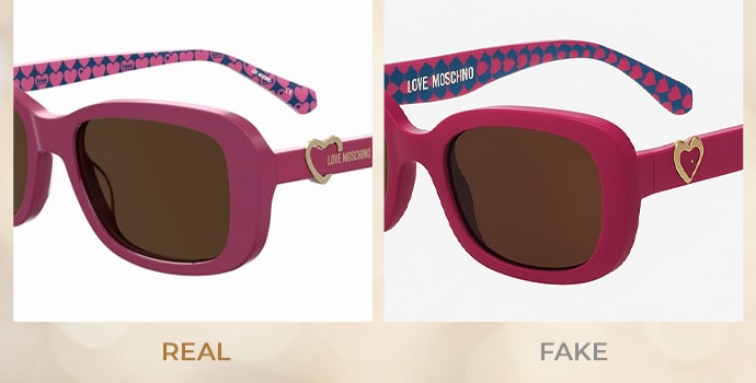 Spotting Fake vs Real Love Moschino Accessories