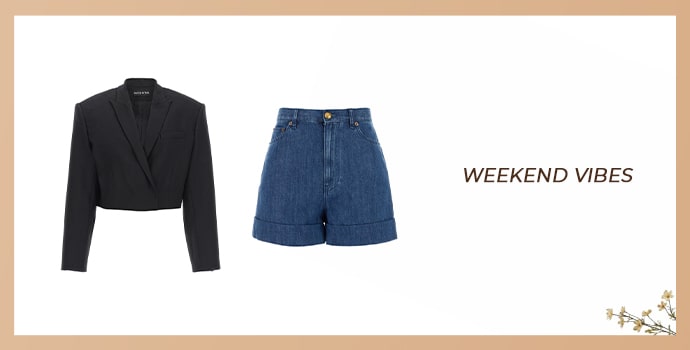 Weekend Vibes- ways to style a black designer blazer