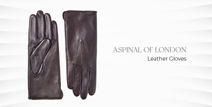 Aspinal of London Leather Gloves