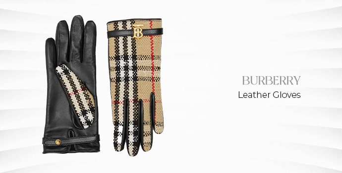 Burberry Leather Gloves