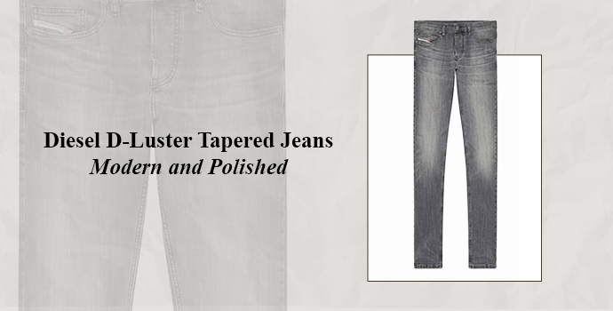 Diesel D-Luster Tapered Jeans – Modern and Polished